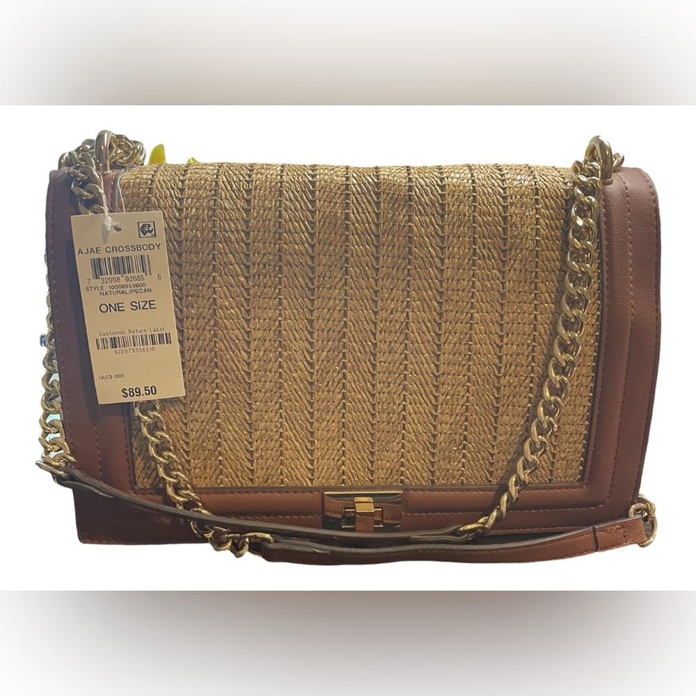 NWT INC A Jae Crossbody- Natural Pecan bag.